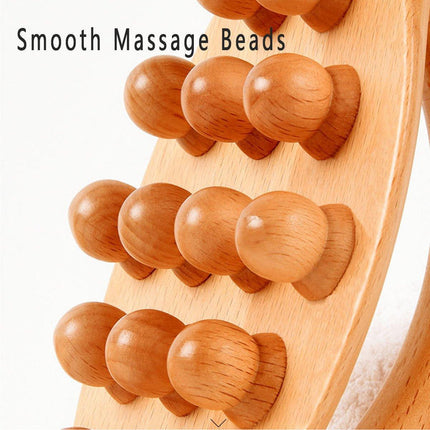 Handheld Massage Brush Whole Body Meridian Scraping Stick Leg Waist Tendon Brush