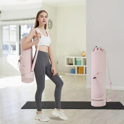 Yoga Mat Handbag Backpack Multifunctional Sports Fitness Bag Yoga Carrying Bag