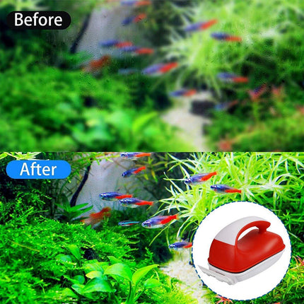 Magnetic Brush Cleaner Cleaning Glass Algae Aquarium Magnet Fish Tank Aquatic - Aimall