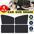 Magnetic Car Window Sun Shade UV Protection Front+Rear Side Window Curtain Cover - Aimall