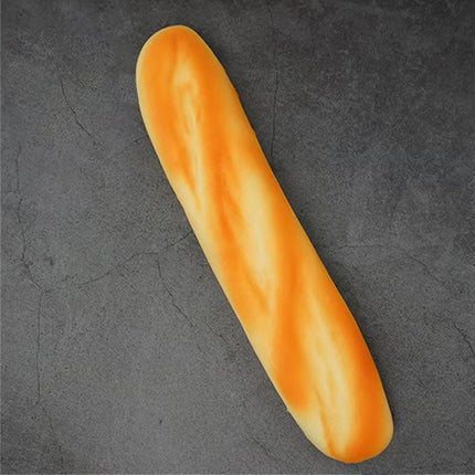 2pcs Long Bread Food Display Model Realistic Fake Bread for Bakery Decoration