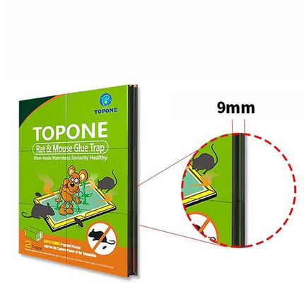 Up To 100X Mouse Trap Rat Mice Mouse Trap Board Snare Catcher Board Pad - Aimall