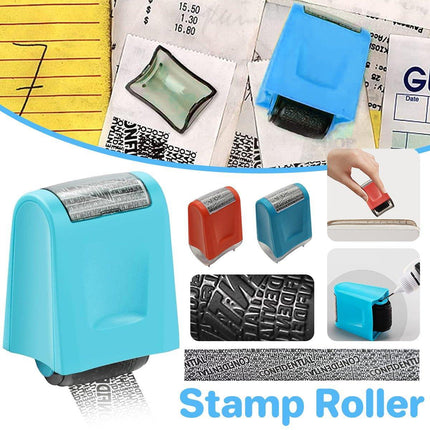 Garbled Code Security Seal Roller Personal Information Protection Privacy Tool