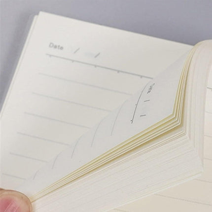10pcs Spiral Notebook A6 Size Coil Bound Lined and Grid Pages School Office Use