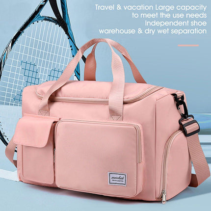 Unisex Waterproof Portable Travel Luggage Carry On Shoulder Hand Duffle Bag