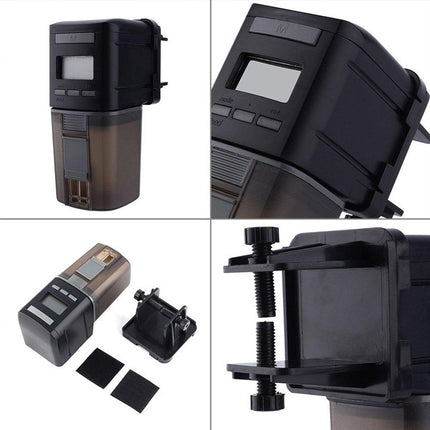 Automatic Fish Feeder Intelligent Timing Aquarium Large Capacity Food Dispenser