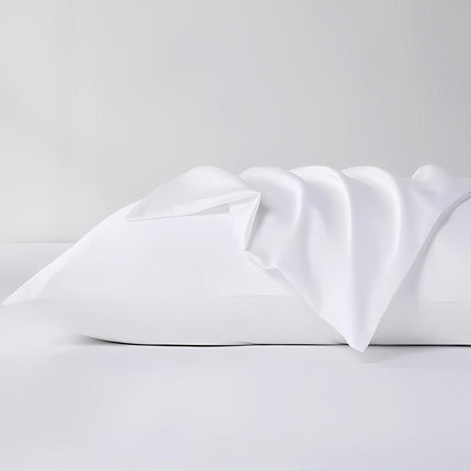80x50cm White Pillowcase for Hotel Room Soft Cotton Pillow Cover for Bedroom