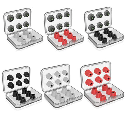 NEW Memory Foam Ear Tips Earbuds Noise Isolating Eartips For Earphone Headphones - Aimall