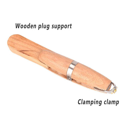 Professional Wood Ring Clamp Jewelers Holder Jewelry Making Hand Tool Benchwork