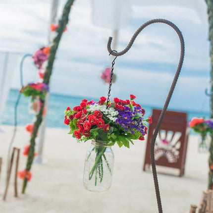 15PCS Metal Hanging Chains for Plants Flower Pot Basket Garden Bird Feeder