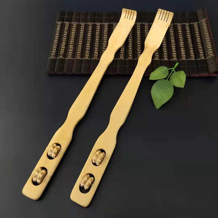 Long Wooden Bamboo Scratch back Back Scratcher Rack Body Massage Itchy Relieve - Aimall