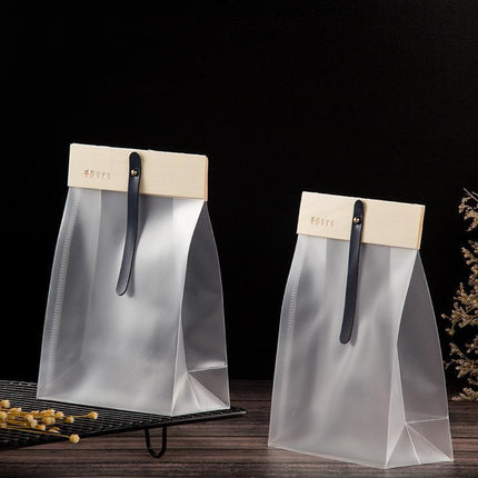 50pcs Transparent Snack Bags Biscuit Candy Bags Resealable Food Packaging