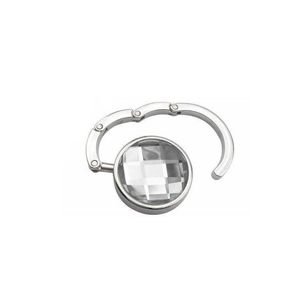 Portable Alloy Folding Table Hanger Foldable Purse Bag Holder Handbag Hook - Aimall