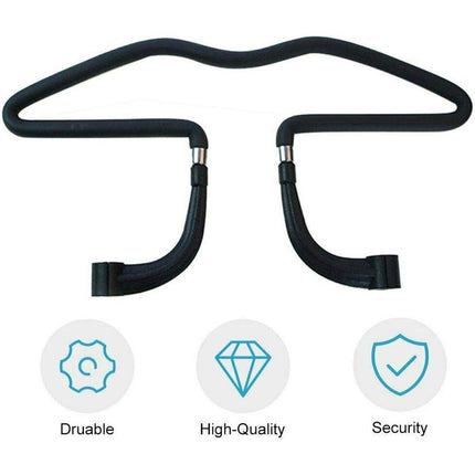 Car Seat Back Hanger Multifunctional Clothes Storage Rack PU Leather Suit Holder