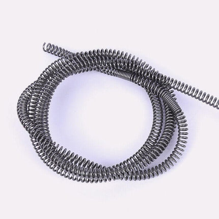 5M Manual Plumber's Drain Snake Cleaner Unblocker for Sink Waste Pipe Sewer - Aimall