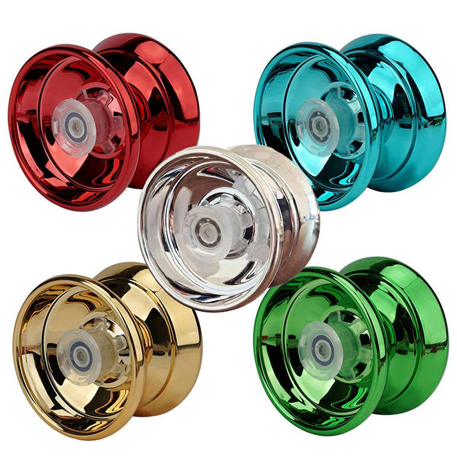 Alloy Metal Professional YoYo Bundle Bearing Ball Kids Toy Boys Magic Gift
