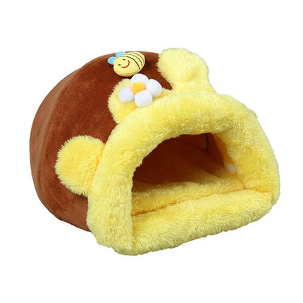 Wear-resistant Pet Bird Nest Cotton Padded Small Animal Bed Cozy Honeypot Design