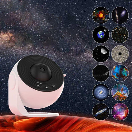 Galaxy Starry Sky Projector LED Night Light 13in1 Rotating Planetarium Star Lamp