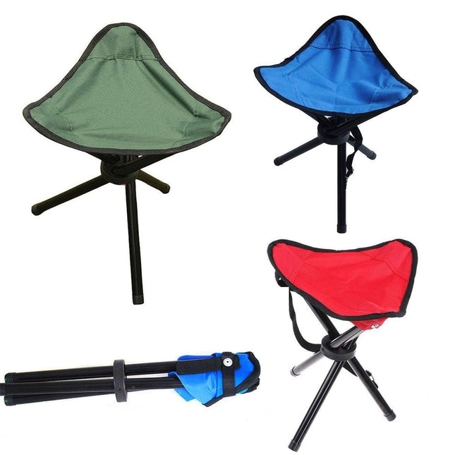 Folding Portable Beach Chair Fishing Stool Outdoor Lightweight Camping Chair