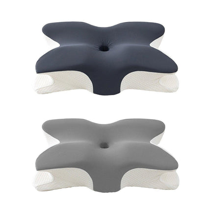 Memory Foam Butterfly Pillow Neck Support Slow Rebound Cervical Pillow