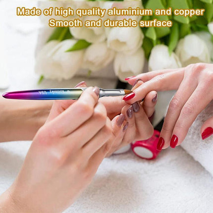 Kolinsky Acrylic Nail Art Brush Manicure Powder Professional Tools Size #2-18 - Aimall