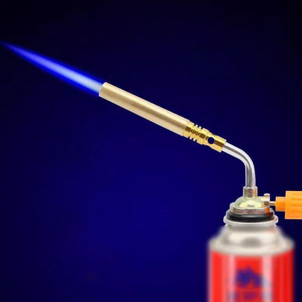 Butane Gas Torch Blow Lighter Flame Gun Burner Torch BBQ Welding Kitchen Baking - Aimall