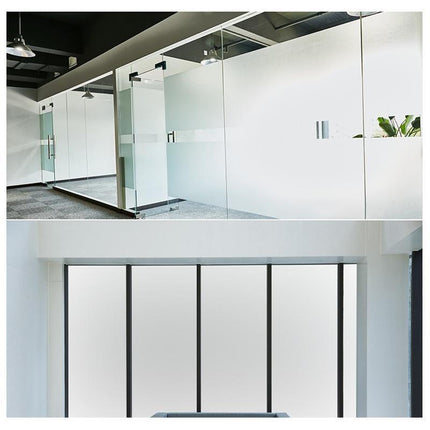 3/5M Sand Blast Clear Privacy Frosted Frosting Windows Glass Film Removable - Aimall