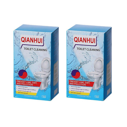 16/32pcs Effervescent Toilet Cleaning Tablets Descaling Deodorizing Odor Free