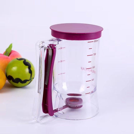 900mL Batter Dispenser Waffle Kitchen Measuring Cupcake Pancake Baking Tool Cup