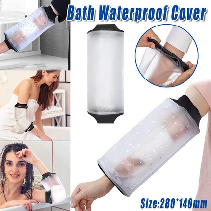 Reusable Waterproof Elbow Sleeve for Shower Bath – Keep Bandages Dry