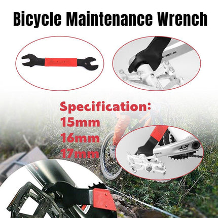 Durable Bicycle Pedal Removal Tool 15mm 16mm 17mm Bike Repair Uphold Wrench Tool