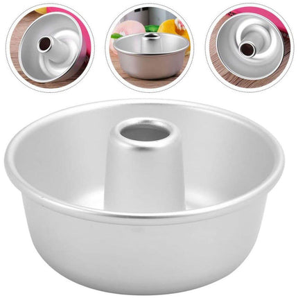 8 Inch Hollow Cake Mould Baking Tool Nonstick Round Mould for Baking Pastry