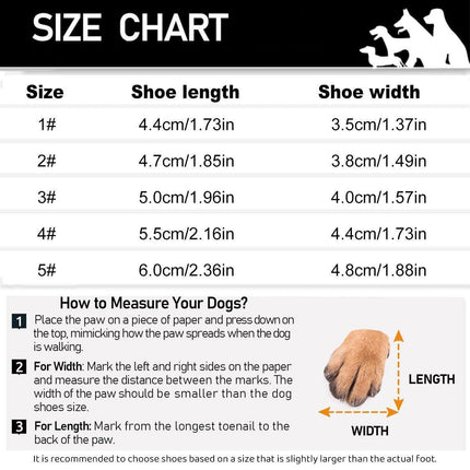 4PCS Breathable Soft Soled Dog Shoes for Small Dogs Four Seasons Pet Footwear