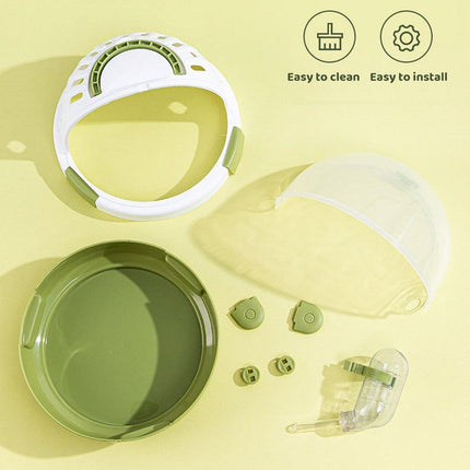 UFO Hamster Cage Portable Outside Cage for Small Pet Golden Bear Supplies