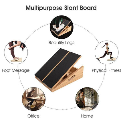 Wooden Adjustable Stretching Plate Fitness Equipment Exercise Angle Stretcher