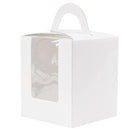 100PCS Portable Single Design Cake Box Paper Cupcake Packing Box Party Supplies Aimall