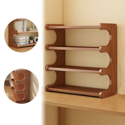 Multi-Layer Desktop Cup Organiser Shelf for Countertop Storage Organisation
