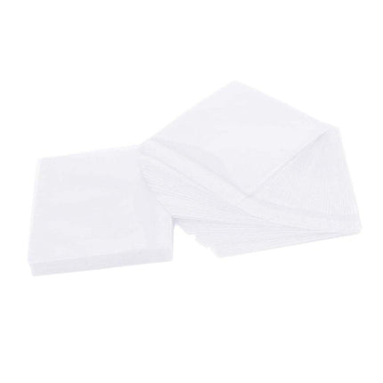 100X Premium White CD DVD Double Sided Plastic Sleeves Holds 2 discs Storage Bag
