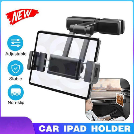 Universal 360° Car Seat Back Headrest Mount Holder for Apple iPad Phone Tablet - Aimall