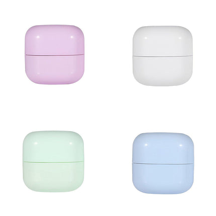 10PCS Square Lightproof Cream Jars Cosmetics Containers Skincare Lotion Makeup Jars