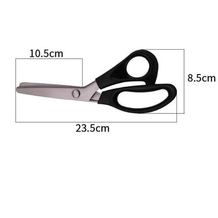 Dressmaking Pinking Shears Crafts Zig Zag Cut Serrated Scissors Serrated Fabric - Aimall