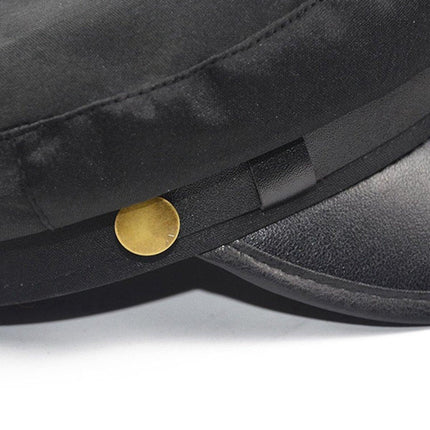 Womens Beret Cap Duckbill Newsboy Hat Casual Octagonal Hat Fashion Vintage