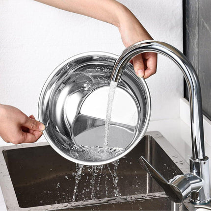 304 Stainless Steel Drain Basket for Rice Washing Vegetables Household Strainer