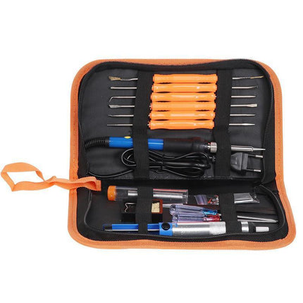 15IN1 Soldering Iron Kit 60W Electric Welding Tool Adjustable Temperature VIC - Aimall