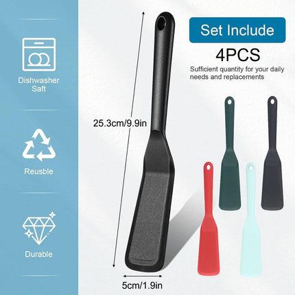 4PCS Kitchen Silicone Spatula Frying Shovel Non-stick Pan Frying Fish Shovel