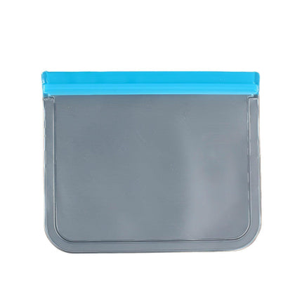 10 Pack Reusable Frosted PEVA Food Storage Bags Resealable Ziplock Freezer Safe