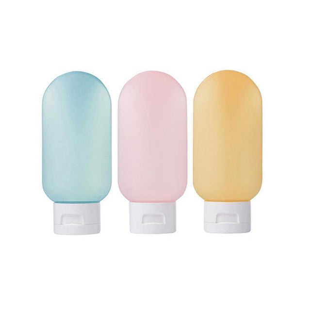 6PCS Travel Bottles Tube Squeeze Shampoo Shower Empty Lotion Sub-bottling - Aimall