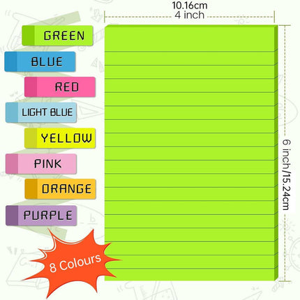 8pcs Decorative Stickers Versatile Adhesive Label for Craft DIY and Organisation