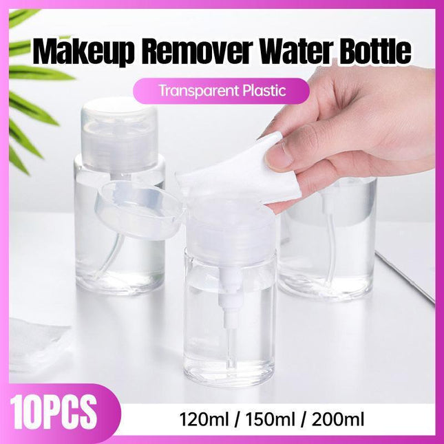 10pcs Empty Travel Makeup Remover Bottles for Nail Polish Lotion Moisturizer