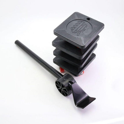 Heavy Duty Moving Tool Set Easy Move Five Piece Furniture Lifter Kit for Home